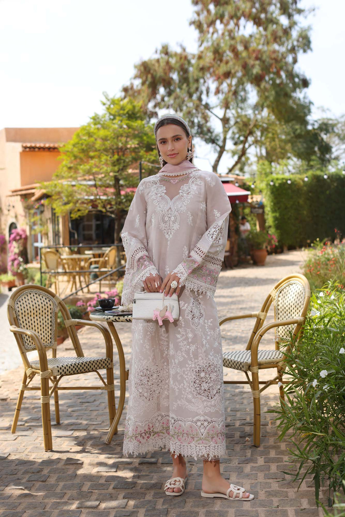 Noor by Saadia Asad | Luxe Chikankari 25 | D4-A