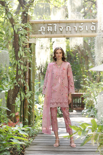 Noor by Saadia Asad | Eid Luxe Printedkari | D8-A