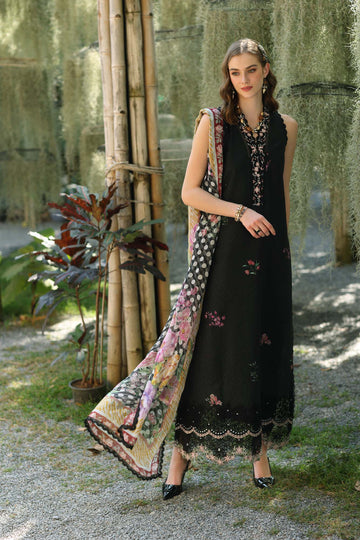 Noor by Saadia Asad | Eid Luxe Printedkari | D10-B