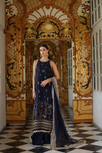 Noor by Saadia Asad | Festive 25 | D3 - Blue