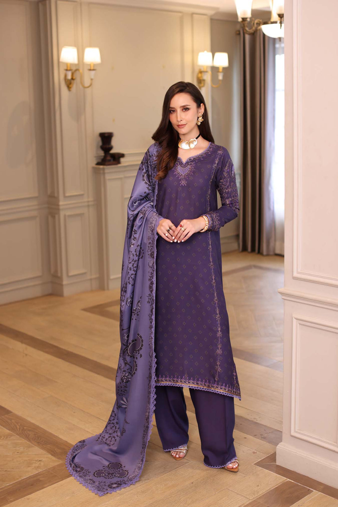 Saadia Asad | Winter Printkhaas 25 | D6 - B