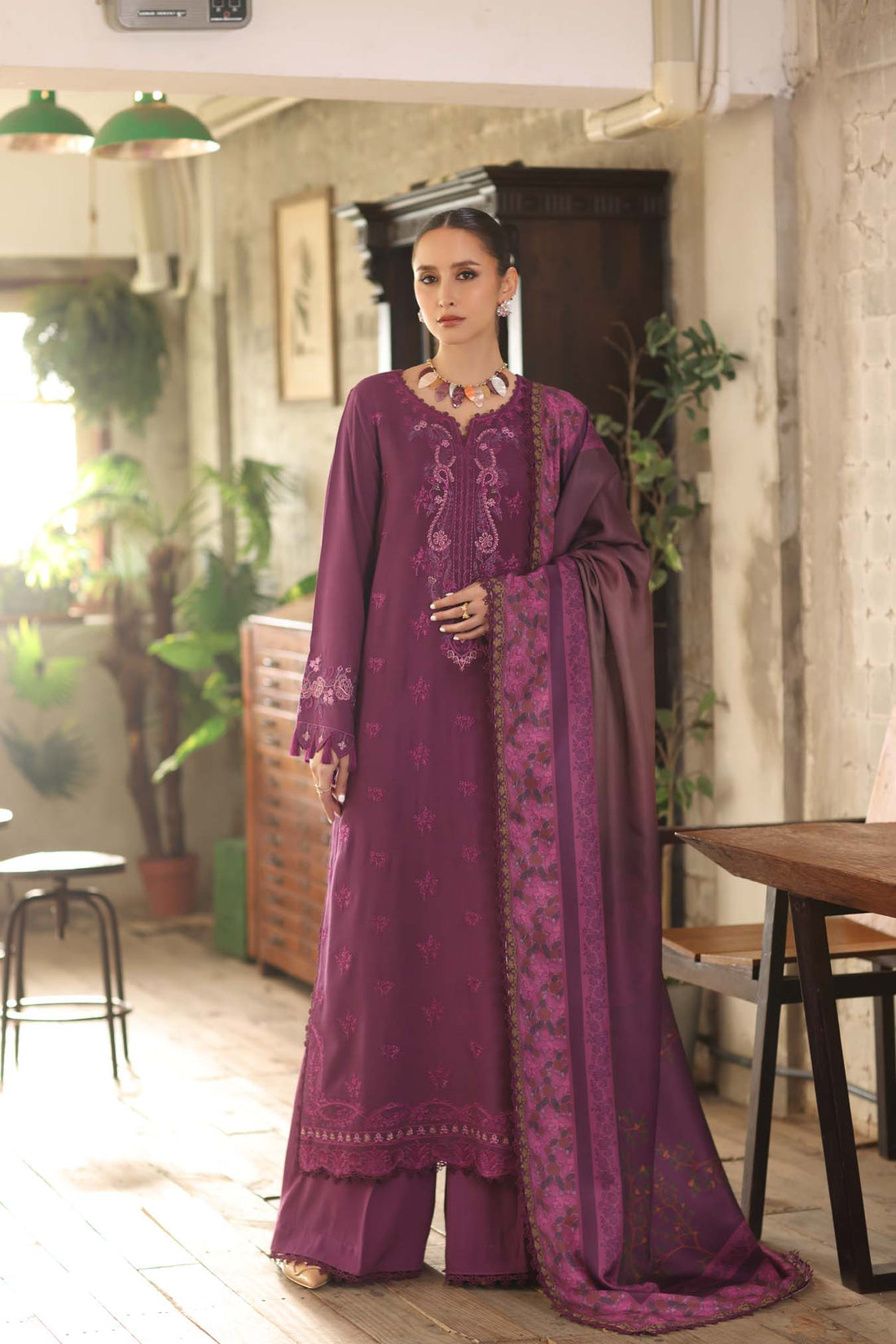 Saadia Asad | Winter Printkhaas 25 | D8 - B