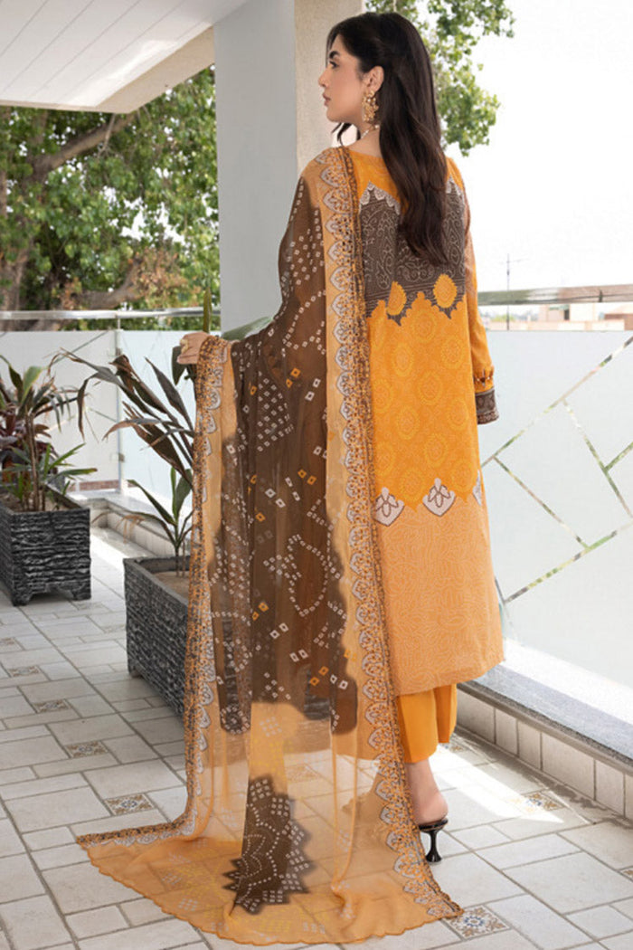 Charizma |Combination Lawn Collection | CC-25 - Pakistani Clothes for women, in United Kingdom and United States