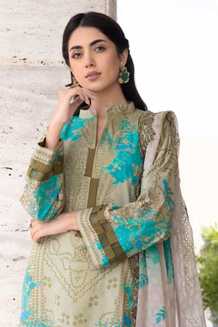 Charizma |Combination Lawn Collection | CC-28 - Pakistani Clothes for women, in United Kingdom and United States