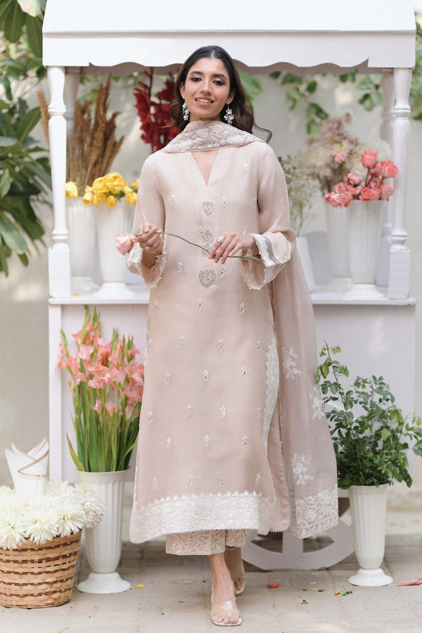 Hue Pret | Zard Collection | ZARISH - Hoorain Designer Wear - Pakistani Ladies Branded Stitched Clothes in United Kingdom, United states, CA and Australia
