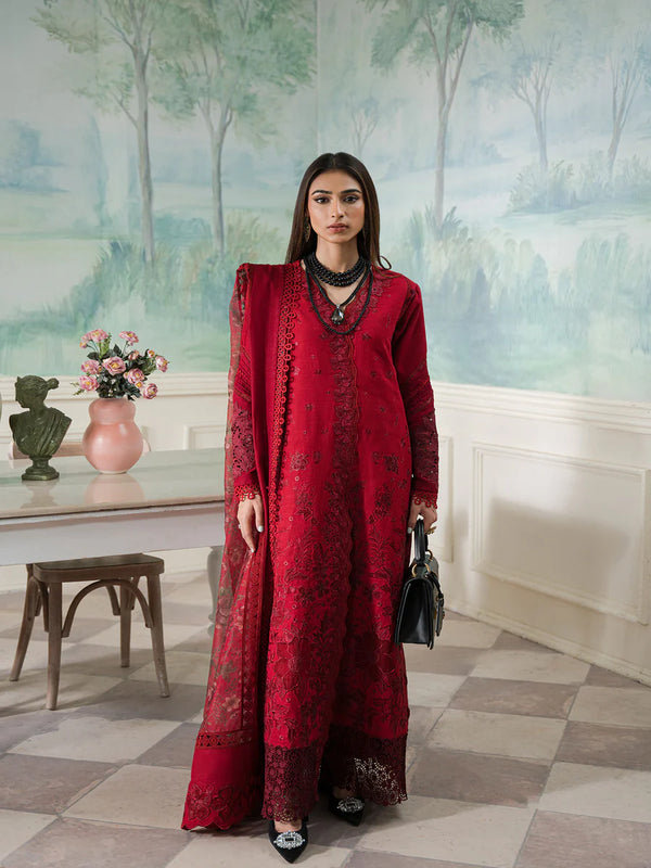 Maryum Hussain | Laani Luxury Pret | Ruby - Hoorain Designer Wear - Pakistani Ladies Branded Stitched Clothes in United Kingdom, United states, CA and Australia