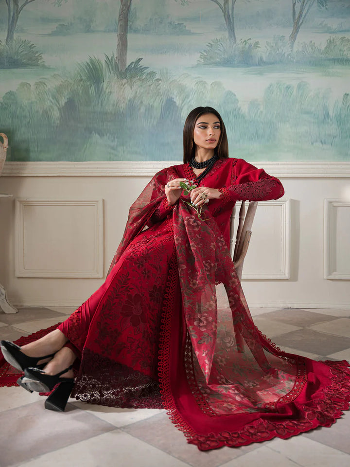 Maryum Hussain | Laani Luxury Pret | Ruby - Hoorain Designer Wear - Pakistani Ladies Branded Stitched Clothes in United Kingdom, United states, CA and Australia