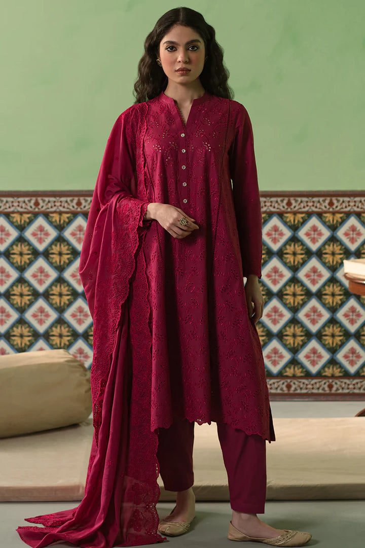 Cross Stitch | Chikankari Lawn | CERISE LOFT - Hoorain Designer Wear - Pakistani Designer Clothes for women, in United Kingdom, United states, CA and Australia