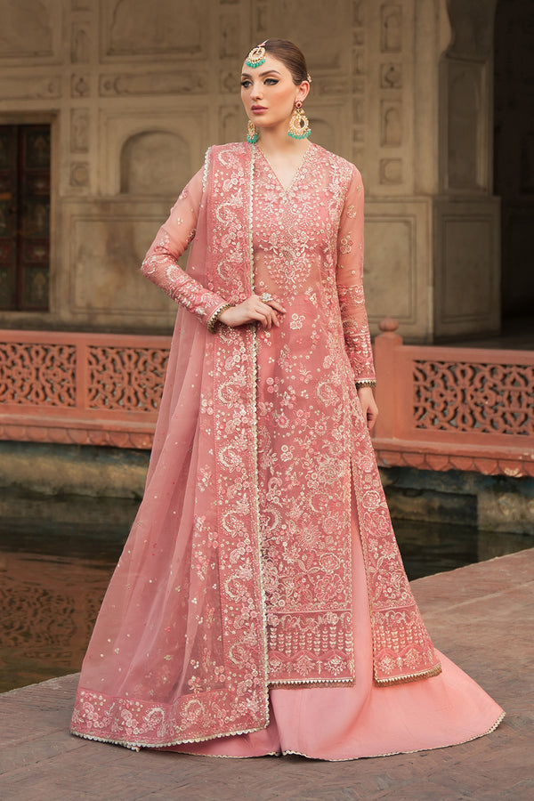 Formals - Pakistani Formal Dresses and Clothes - United Kingdom  Tagged  "Slit Shirt with Plazo"  Hoorain Designer Wear