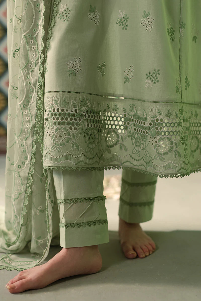 Cross Stitch | Chikankari Lawn | ICY MINT - Pakistani Clothes for women, in United Kingdom and United States