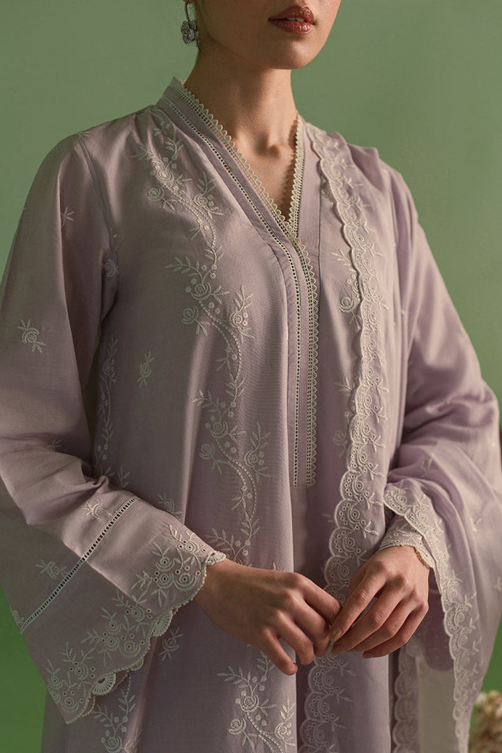 Cross Stitch | Chikankari Lawn Collection | P-02 - Hoorain Designer Wear - Pakistani Ladies Branded Stitched Clothes in United Kingdom, United states, CA and Australia