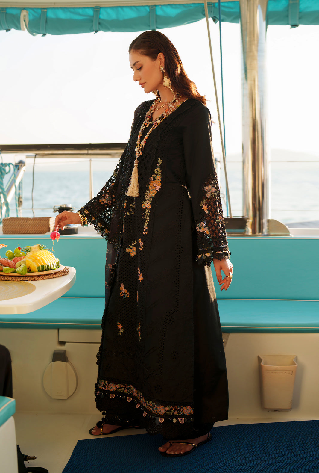 AJR Couture | Evara Luxury Lawn | Riela