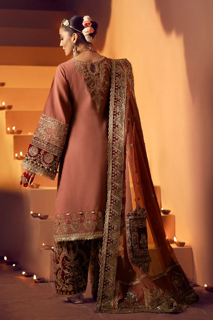 AJR Couture | Mushk The Silk Edit | Sawan - Hoorain Designer Wear - Pakistani Ladies Branded Stitched Clothes in United Kingdom, United states, CA and Australia