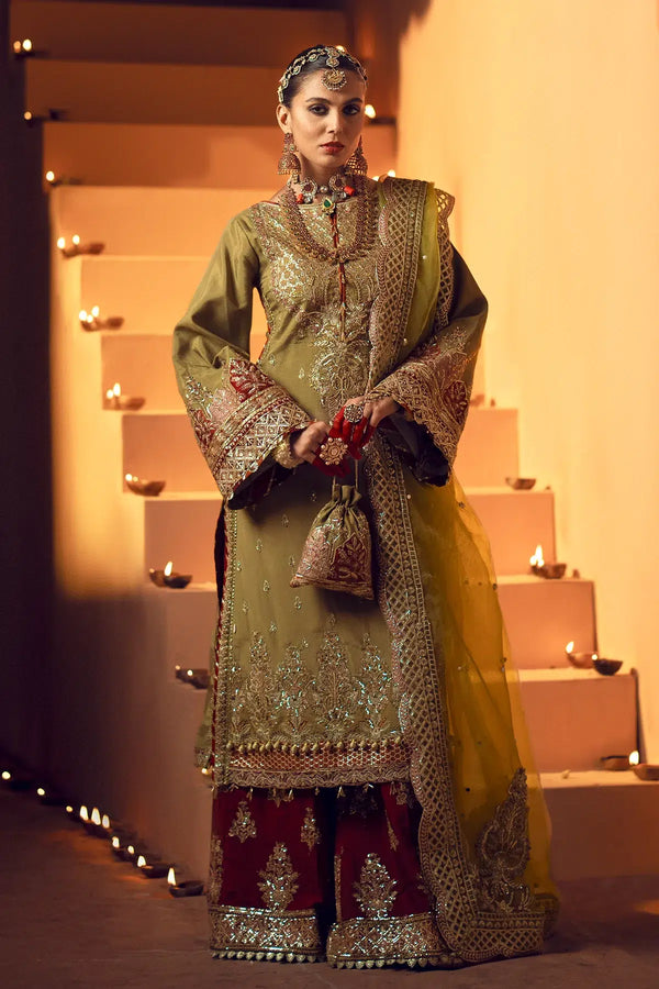 AJR Couture | Mushk The Silk Edit | Barsat - Hoorain Designer Wear - Pakistani Ladies Branded Stitched Clothes in United Kingdom, United states, CA and Australia