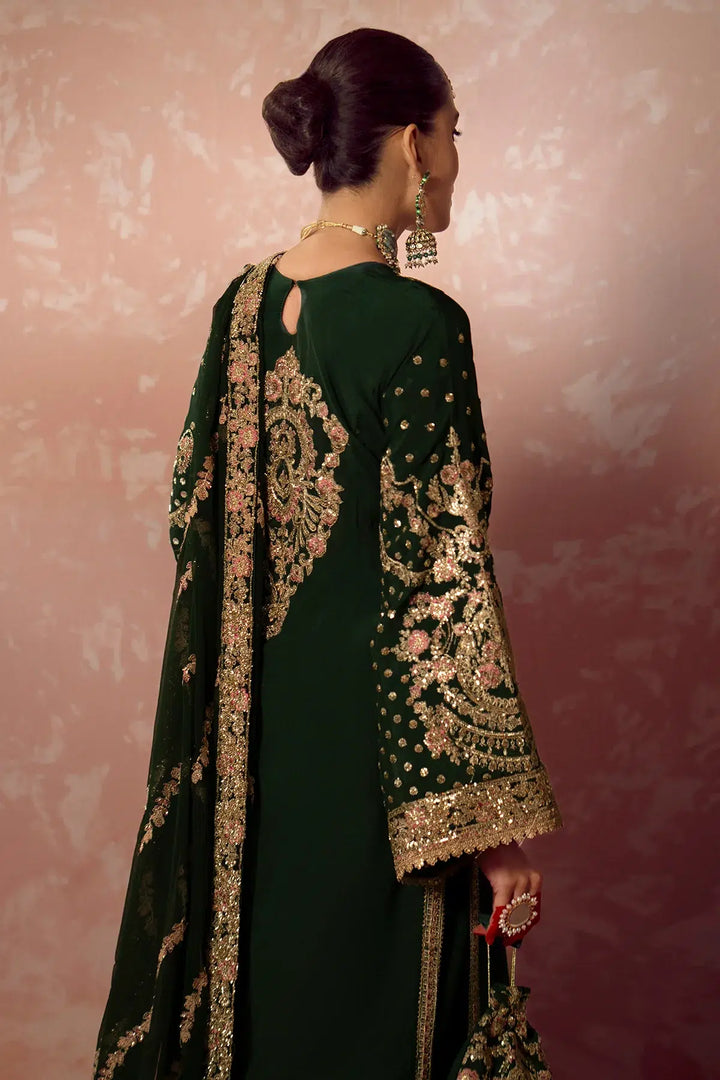 AJR Couture | Mushk The Silk Edit | Aangan - Hoorain Designer Wear - Pakistani Ladies Branded Stitched Clothes in United Kingdom, United states, CA and Australia