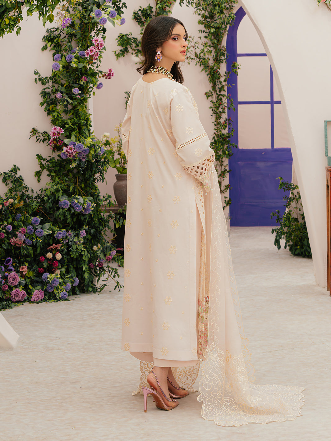 Mahnur | Allenura Luxury Lawn 24 | ALLORA - Pakistani Clothes for women, in United Kingdom and United States