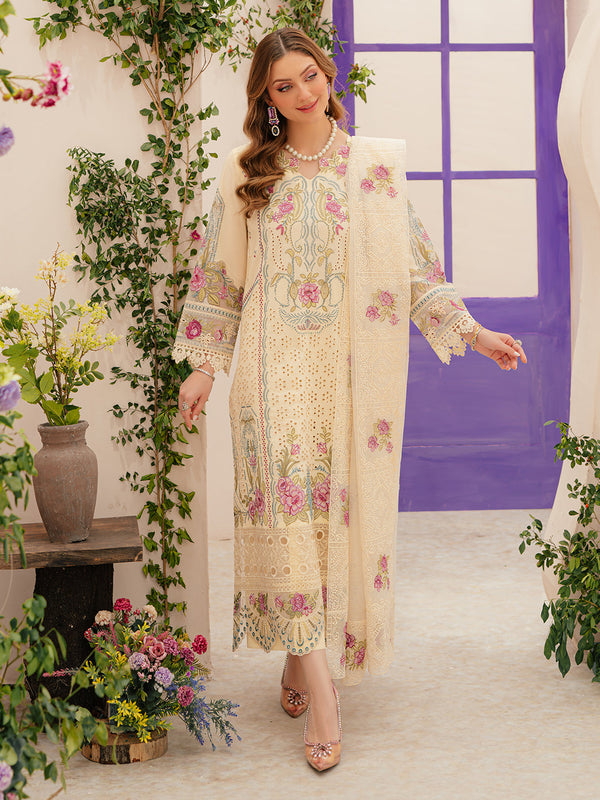 Mahnur | Allenura Luxury Lawn 24 | AMOUR - Hoorain Designer Wear - Pakistani Ladies Branded Stitched Clothes in United Kingdom, United states, CA and Australia