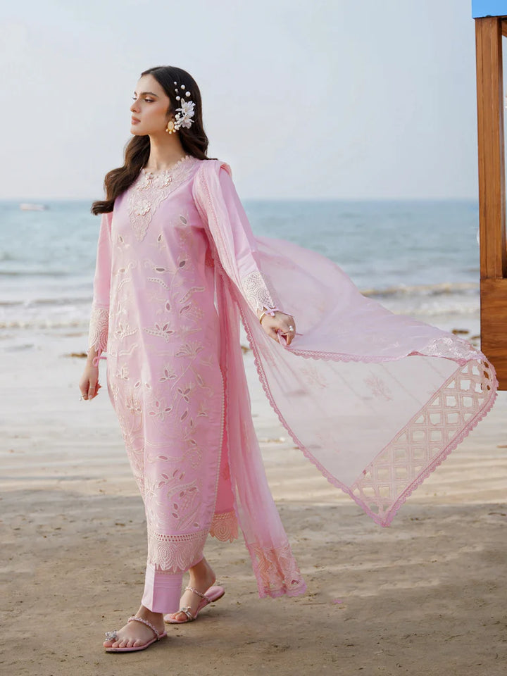 Aabyaan | Saagar Luxury Lawn 24 | JANA (AF-03) - Hoorain Designer Wear - Pakistani Ladies Branded Stitched Clothes in United Kingdom, United states, CA and Australia