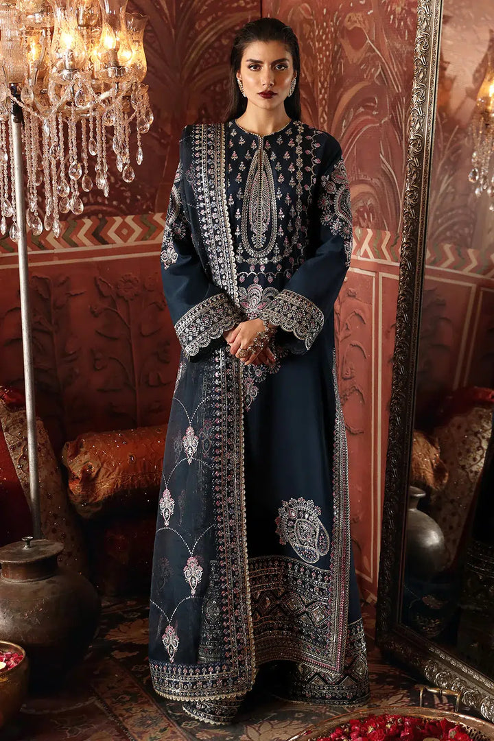 Afrozeh | Divani Silk Edit | Naghma - Hoorain Designer Wear - Pakistani Ladies Branded Stitched Clothes in United Kingdom, United states, CA and Australia