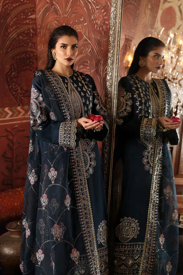Afrozeh | Divani Silk Edit | Naghma - Hoorain Designer Wear - Pakistani Ladies Branded Stitched Clothes in United Kingdom, United states, CA and Australia