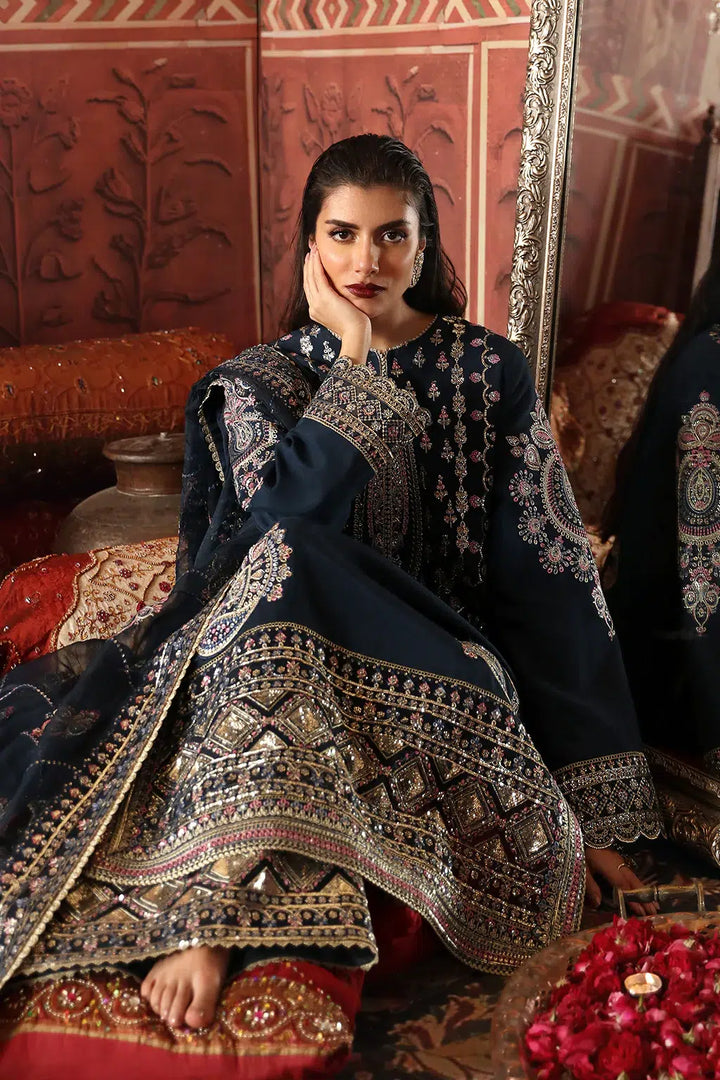 Afrozeh | Divani Silk Edit | Naghma - Hoorain Designer Wear - Pakistani Designer Clothes for women, in United Kingdom, United states, CA and Australia