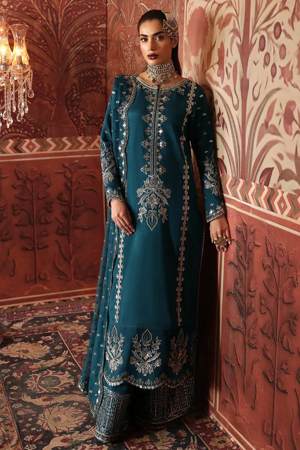 Afrozeh | Divani Silk Edit | Kaira - Hoorain Designer Wear - Pakistani Ladies Branded Stitched Clothes in United Kingdom, United states, CA and Australia