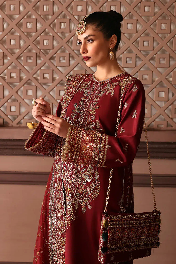 Afrozeh | Divani Silk Edit | Naaz - Hoorain Designer Wear - Pakistani Ladies Branded Stitched Clothes in United Kingdom, United states, CA and Australia
