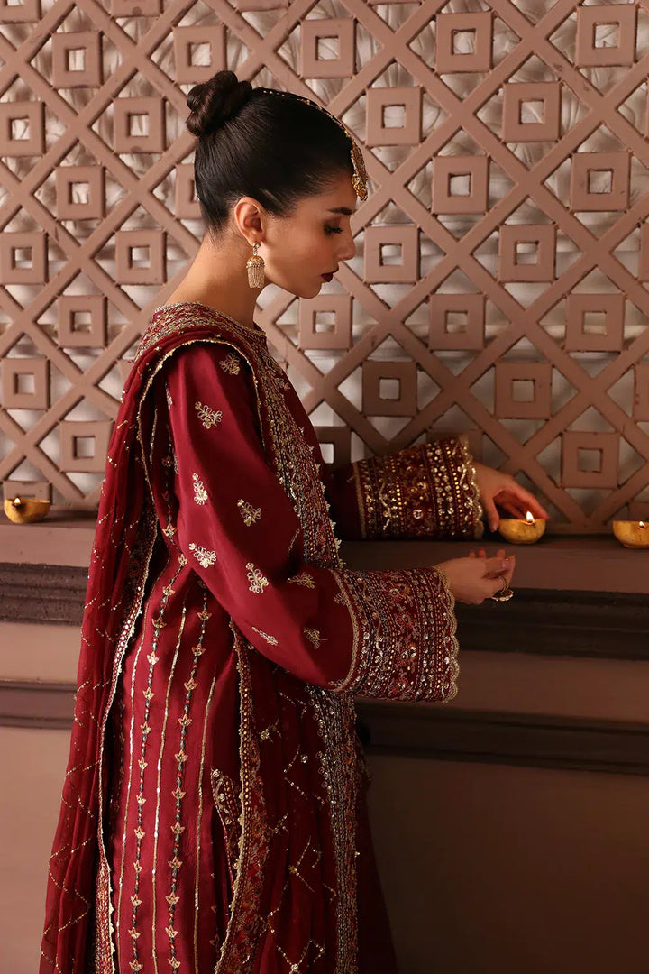 Afrozeh | Divani Silk Edit | Naaz - Hoorain Designer Wear - Pakistani Ladies Branded Stitched Clothes in United Kingdom, United states, CA and Australia
