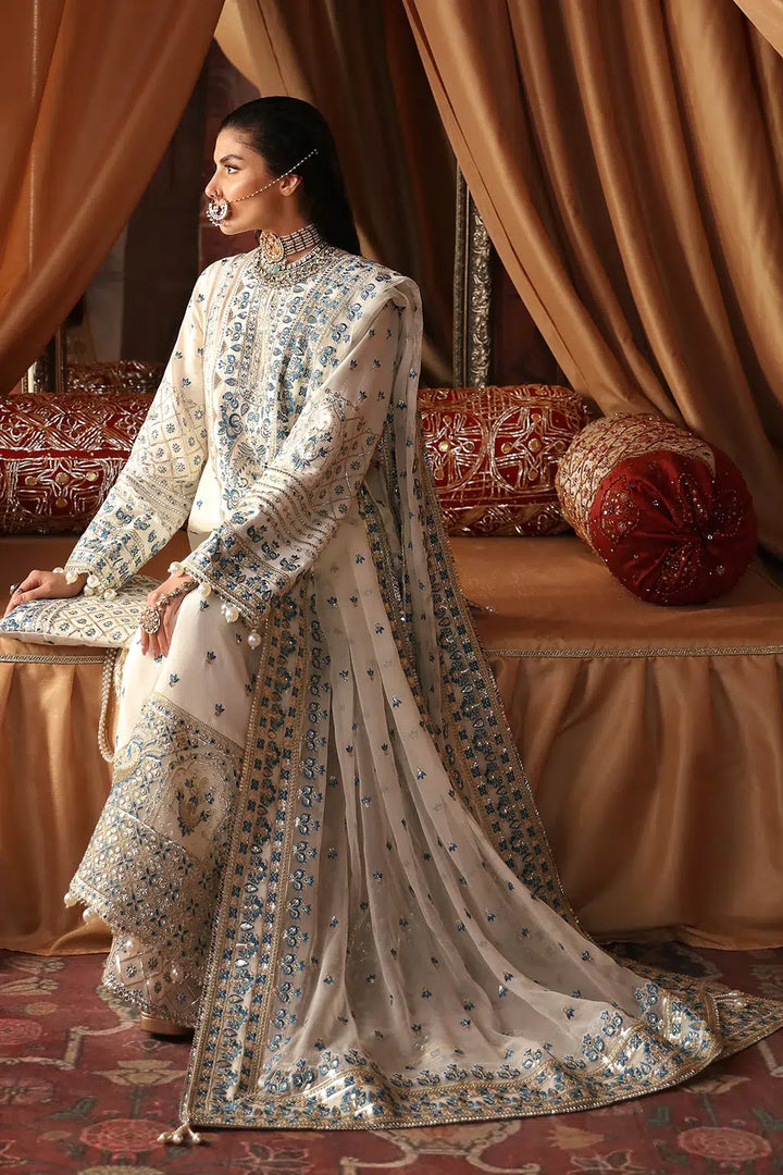Afrozeh | Divani Silk Edit | Chandni - Hoorain Designer Wear - Pakistani Designer Clothes for women, in United Kingdom, United states, CA and Australia