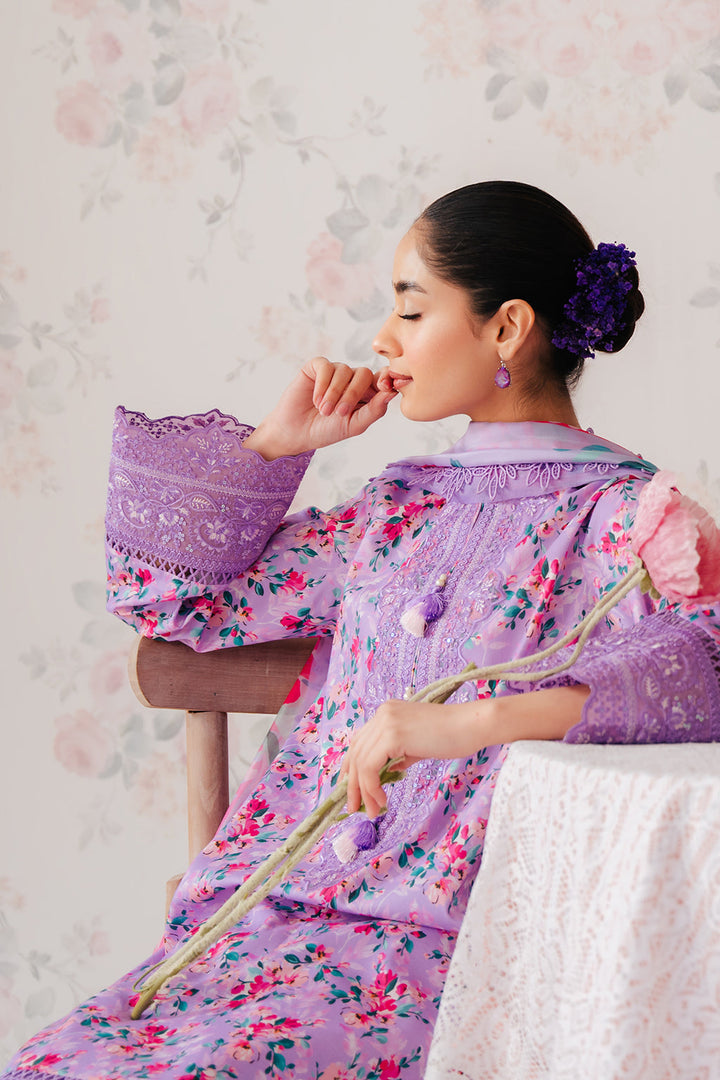 Afrozeh | The Floral Charm | Orchid - Hoorain Designer Wear - Pakistani Ladies Branded Stitched Clothes in United Kingdom, United states, CA and Australia