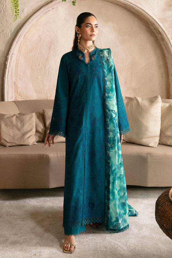 Afrozeh | Cascade Luxury Lawn 24 | Mia - Hoorain Designer Wear - Pakistani Designer Clothes for women, in United Kingdom, United states, CA and Australia