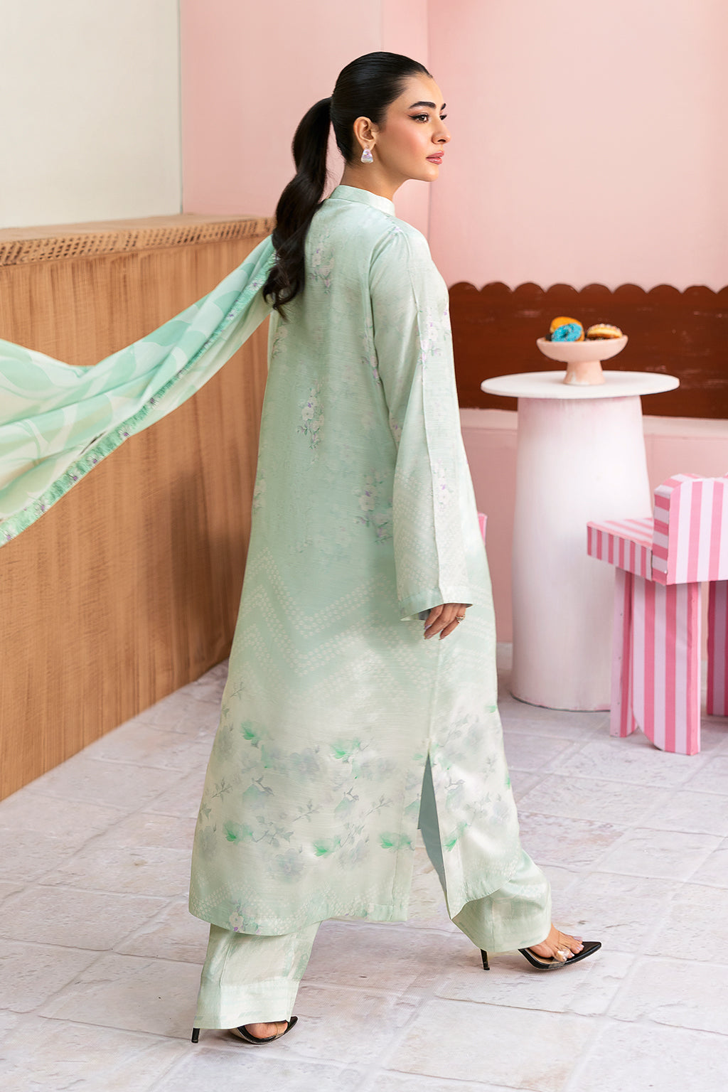 Afsanah | Basics Raw Silk | Mint Mystic AR-108