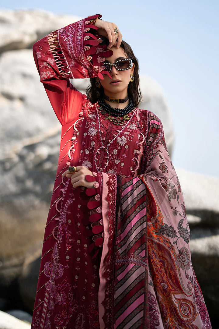 AJR Couture | Alif Signature Luxury Lawn 24 | Eleganza - Hoorain Designer Wear - Pakistani Designer Clothes for women, in United Kingdom, United states, CA and Australia