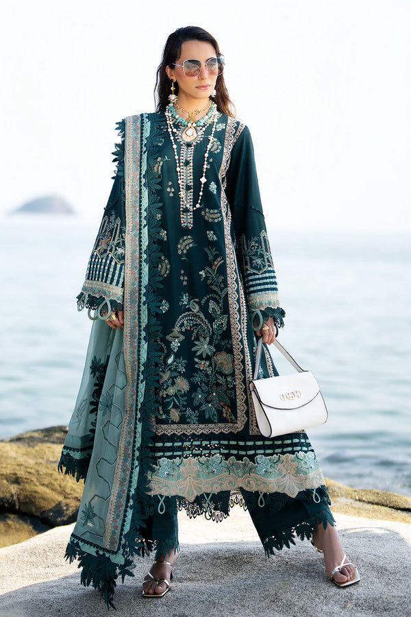 AJR Couture | Alif Signature Luxury Lawn 24 | Celia - Hoorain Designer Wear - Pakistani Ladies Branded Stitched Clothes in United Kingdom, United states, CA and Australia
