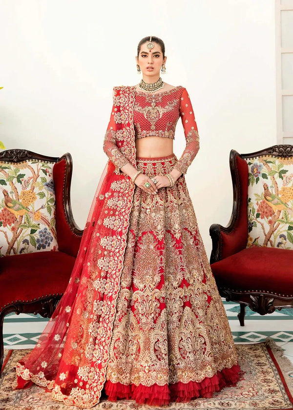 Akbar Aslam | Orphic Bridals | Sienna - Hoorain Designer Wear - Pakistani Ladies Branded Stitched Clothes in United Kingdom, United states, CA and Australia