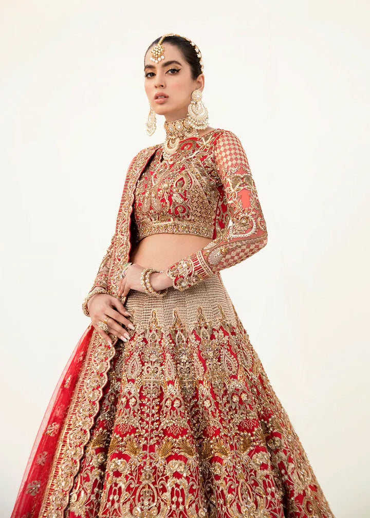 Akbar Aslam | Orphic Bridals | SALAMANDER - Hoorain Designer Wear - Pakistani Ladies Branded Stitched Clothes in United Kingdom, United states, CA and Australia