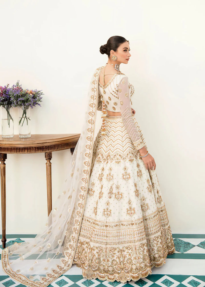 Akbar Aslam | Orphic Bridals | Cobalt - Hoorain Designer Wear - Pakistani Ladies Branded Stitched Clothes in United Kingdom, United states, CA and Australia