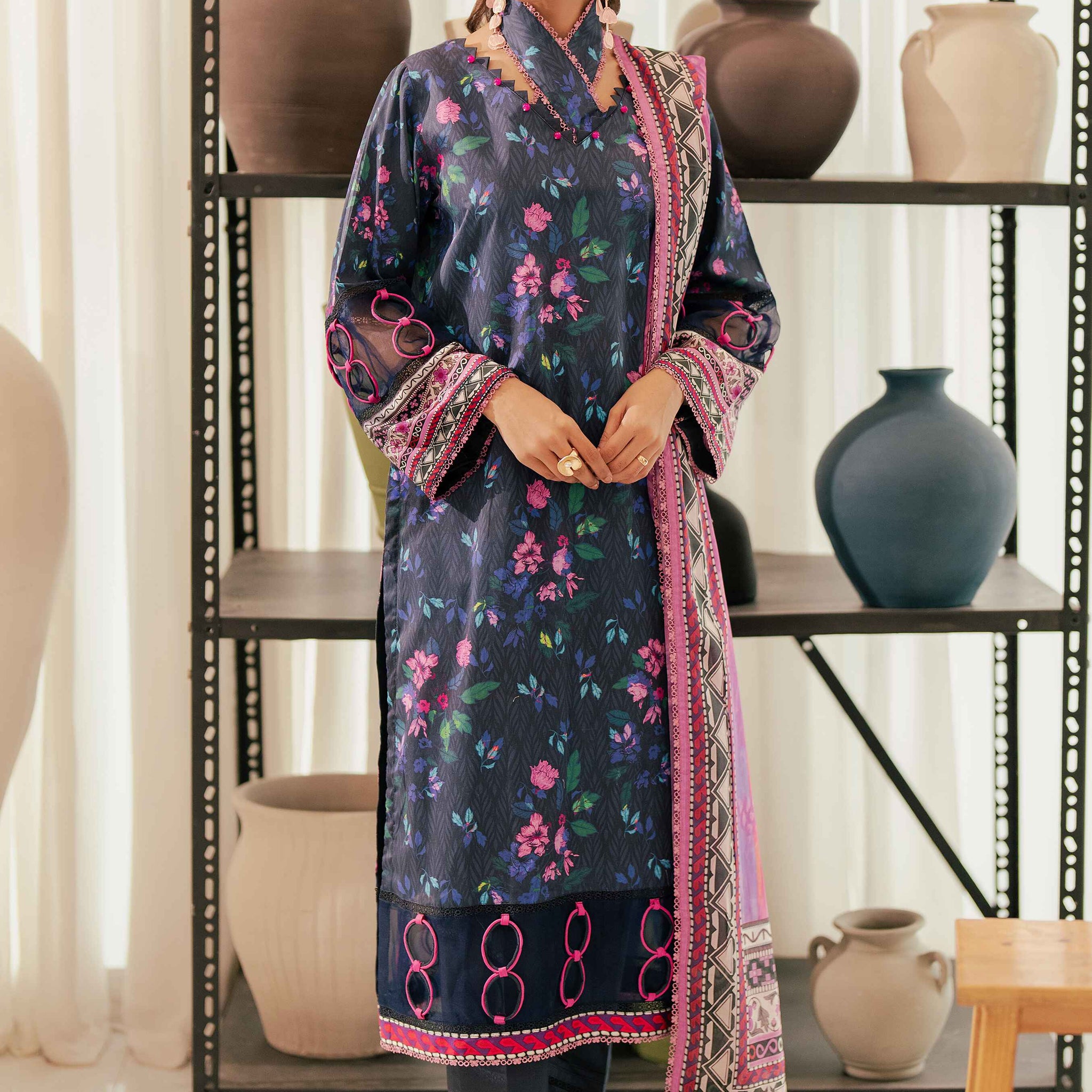 Al Zohaib | Sun Shine Bloom Cotton Silk | SCS-24-13