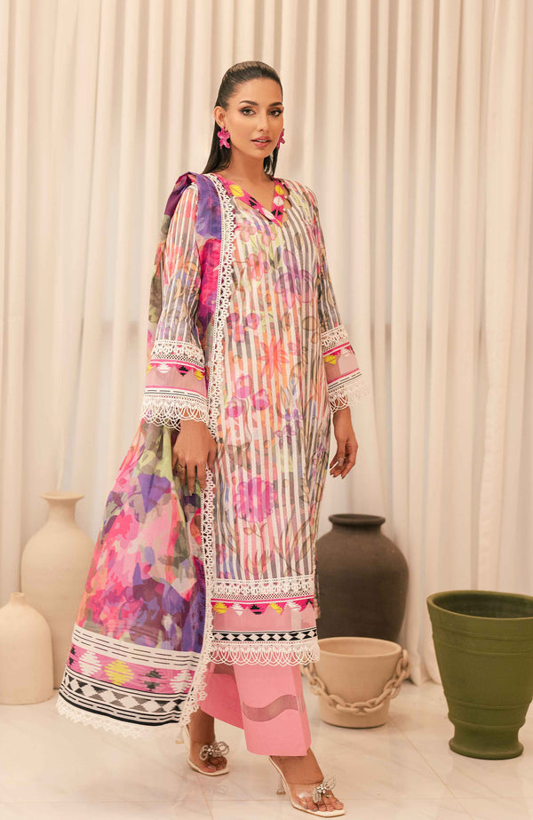 Al Zohaib | Sun Shine Bloom Cotton Silk | SCS-24-02