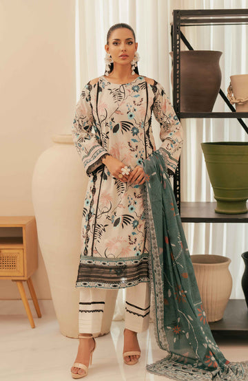 Al Zohaib | Sun Shine Bloom Cotton Silk |  SCS-24-12