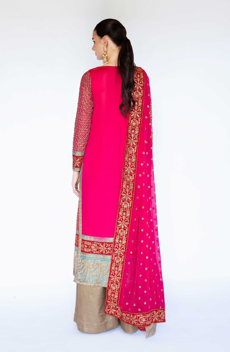 Maryum N Maria | Azal Formals | CHIFFON ALETA - FS40019 – Hoorain ...
