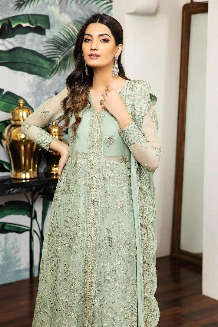Alizeh | Formals Collection | Saphir - Hoorain Designer Wear - Pakistani Ladies Branded Stitched Clothes in United Kingdom, United states, CA and Australia