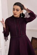 Alizeh | Formals Collection | Purple Frock 2 piece - RTW1001 - Pakistani Clothes for women, in United Kingdom and United States