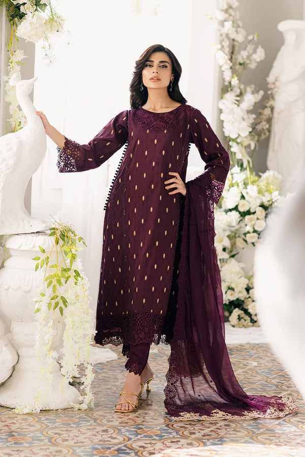 Azure | Ensembles Embroidered Formals | Almandine - Hoorain Designer Wear - Pakistani Ladies Branded Stitched Clothes in United Kingdom, United states, CA and Australia
