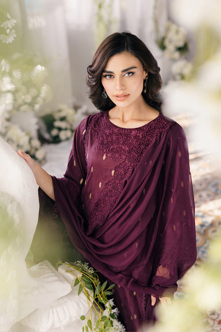 Azure | Ensembles Embroidered Formals | Almandine - Hoorain Designer Wear - Pakistani Ladies Branded Stitched Clothes in United Kingdom, United states, CA and Australia