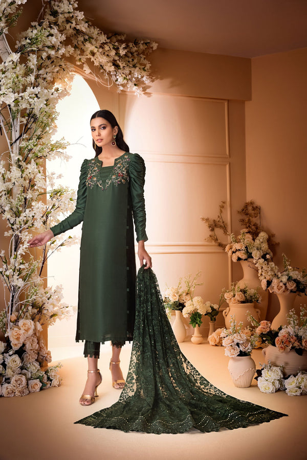 Anam Akhlaq | Festive Collection | D-30 - Hoorain Designer Wear - Pakistani Ladies Branded Stitched Clothes in United Kingdom, United states, CA and Australia