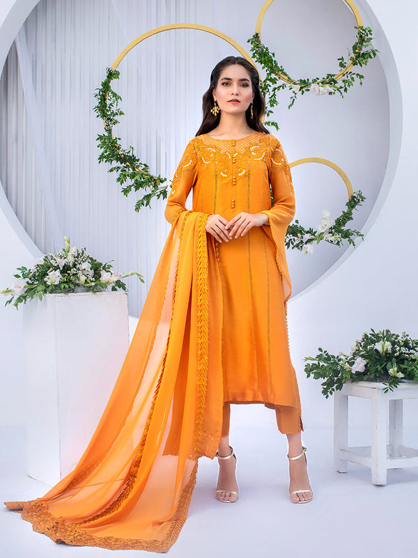 Anam Akhlaq | Festive Collection | D-03 - Hoorain Designer Wear - Pakistani Ladies Branded Stitched Clothes in United Kingdom, United states, CA and Australia