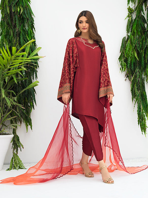 Anam Akhlaq | Festive Collection | D-06 - Hoorain Designer Wear - Pakistani Ladies Branded Stitched Clothes in United Kingdom, United states, CA and Australia
