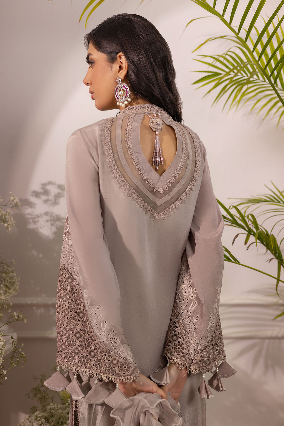 Annus Abrar | Sera Luxury | Ashni - Taupe