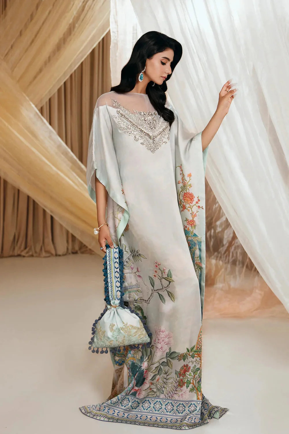 Musferah Saad | Mystere Formals | Aqua Elegance